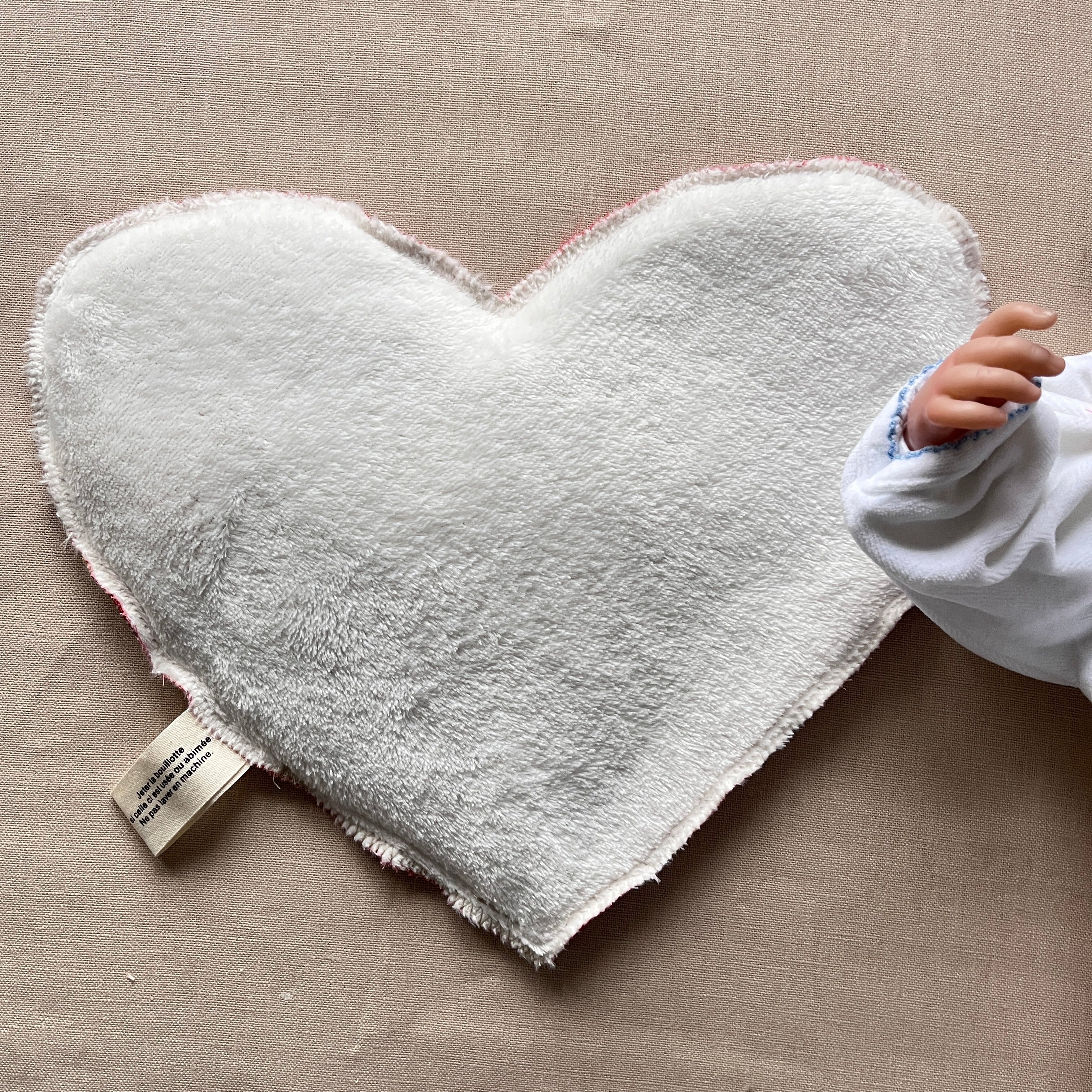 Bouillotte Coeur "Savane"