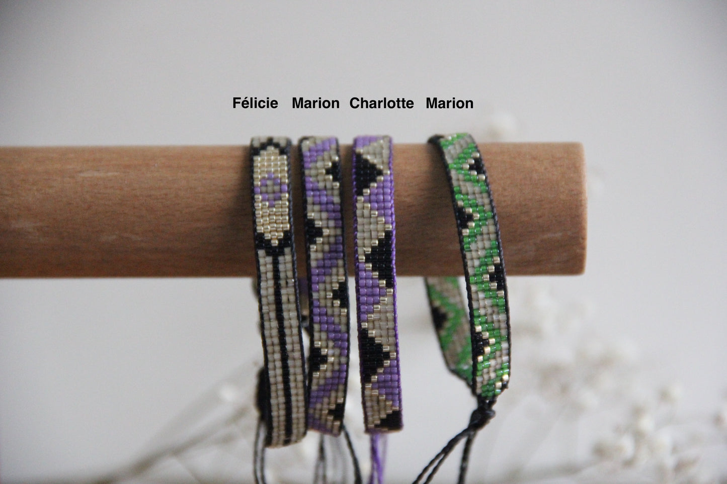 Bracelet miyuki Charlotte Marion Félicie