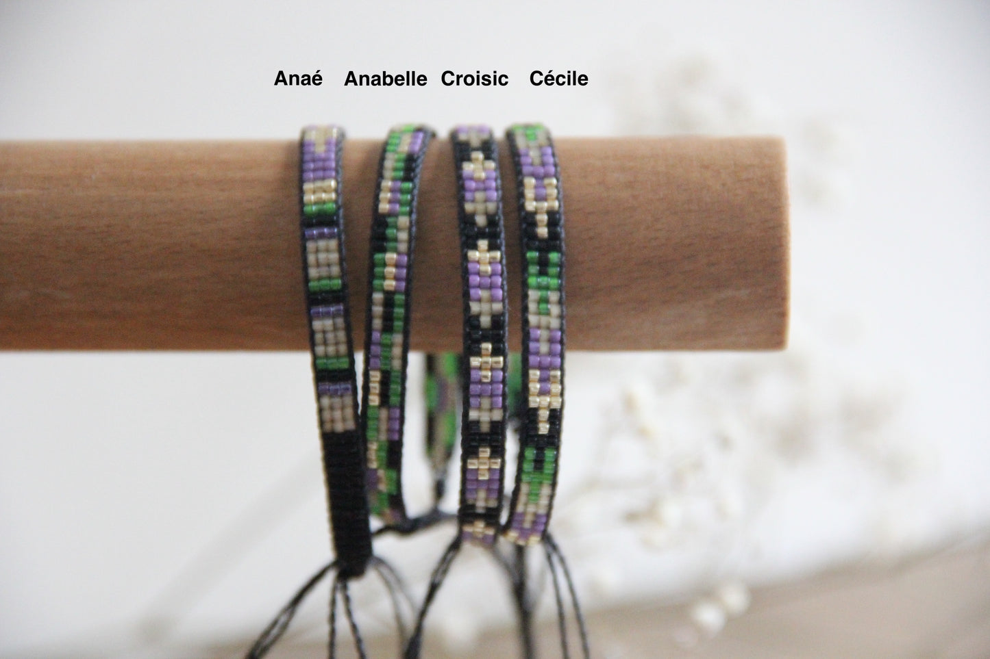 Bracelet miyuki Anabelle Anaé Cécile Croisic