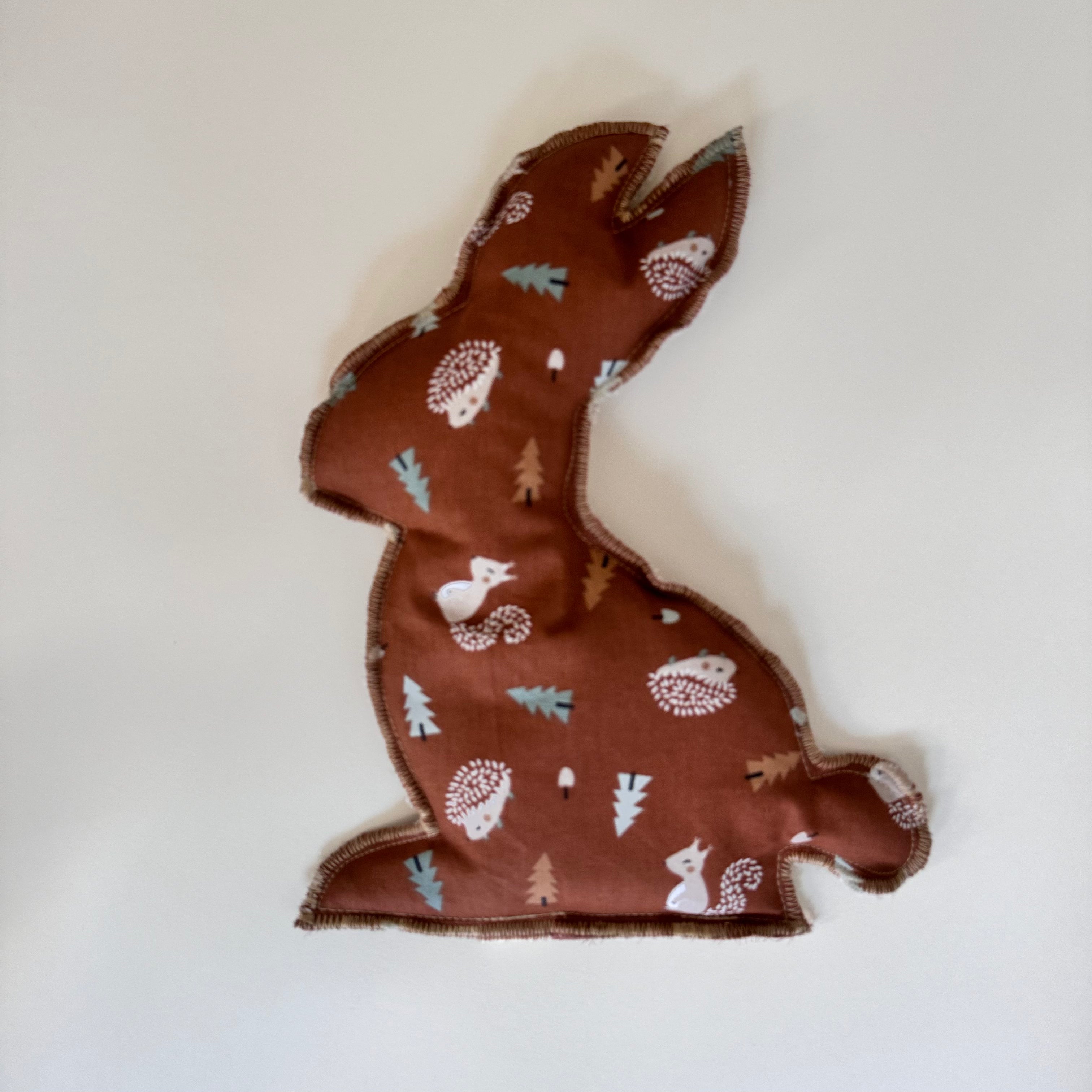 Bouillotte Lapin forêt écureuil hérison