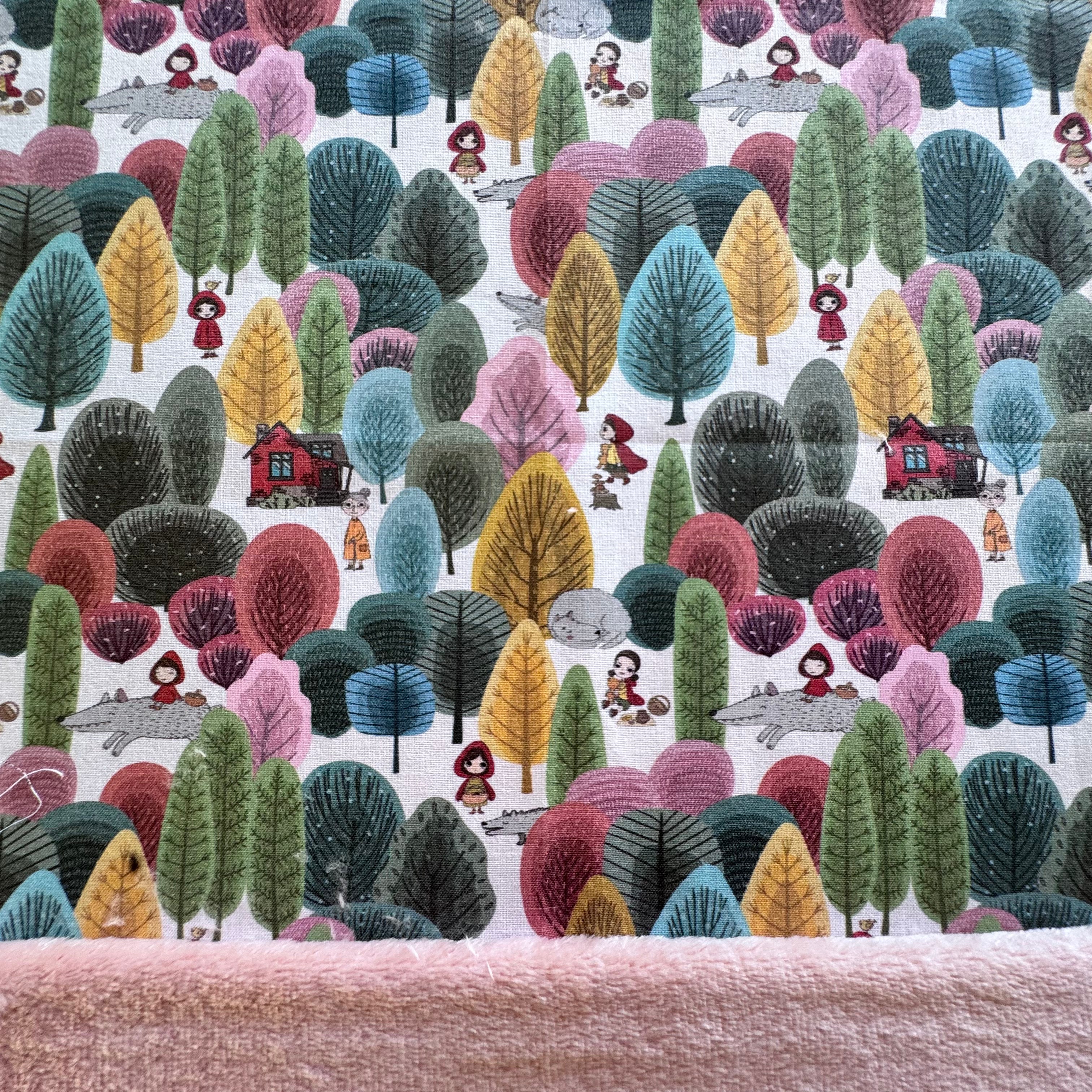 Kit Bouillotte coeur petit chaperon rose