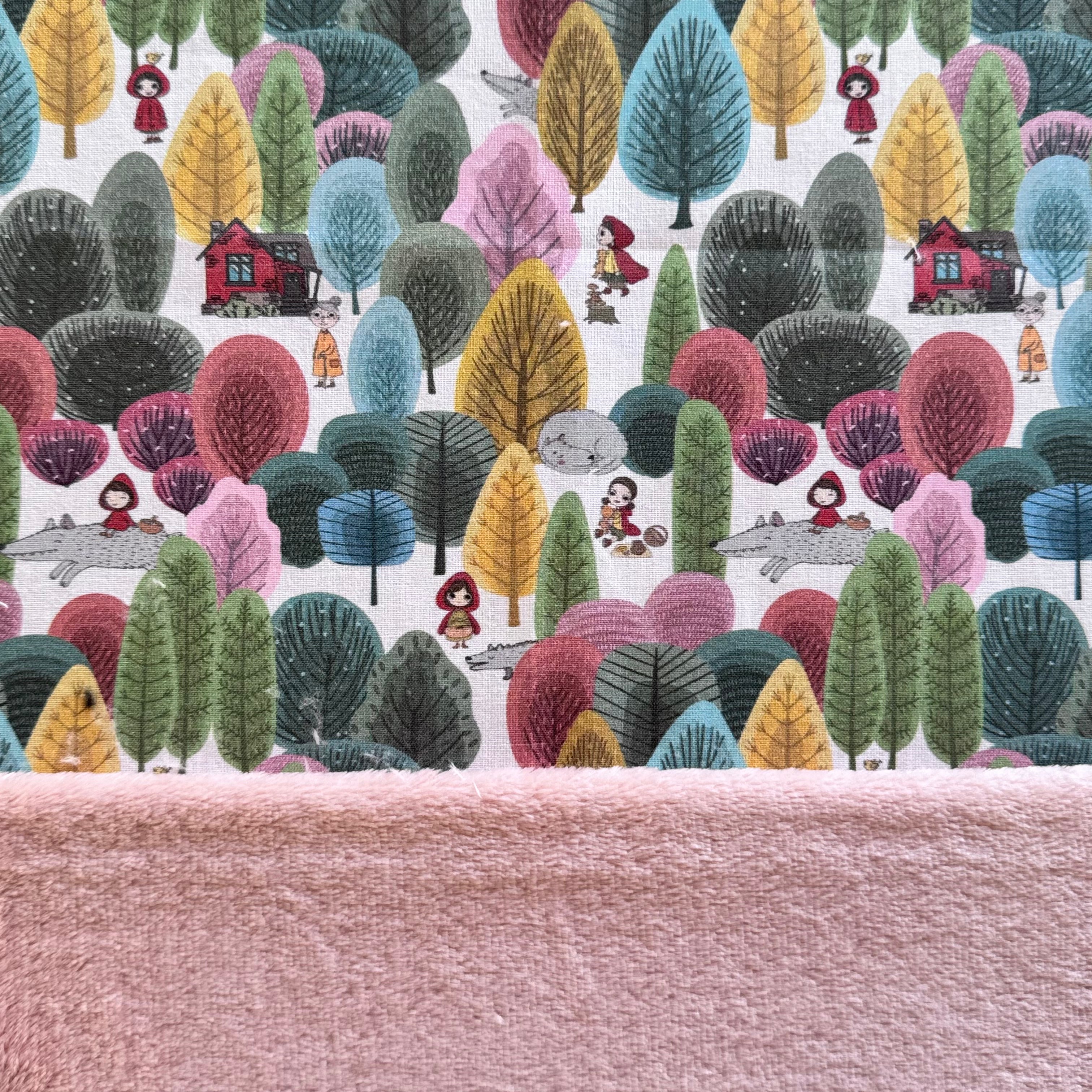 Kit Bouillotte coeur petit chaperon rose