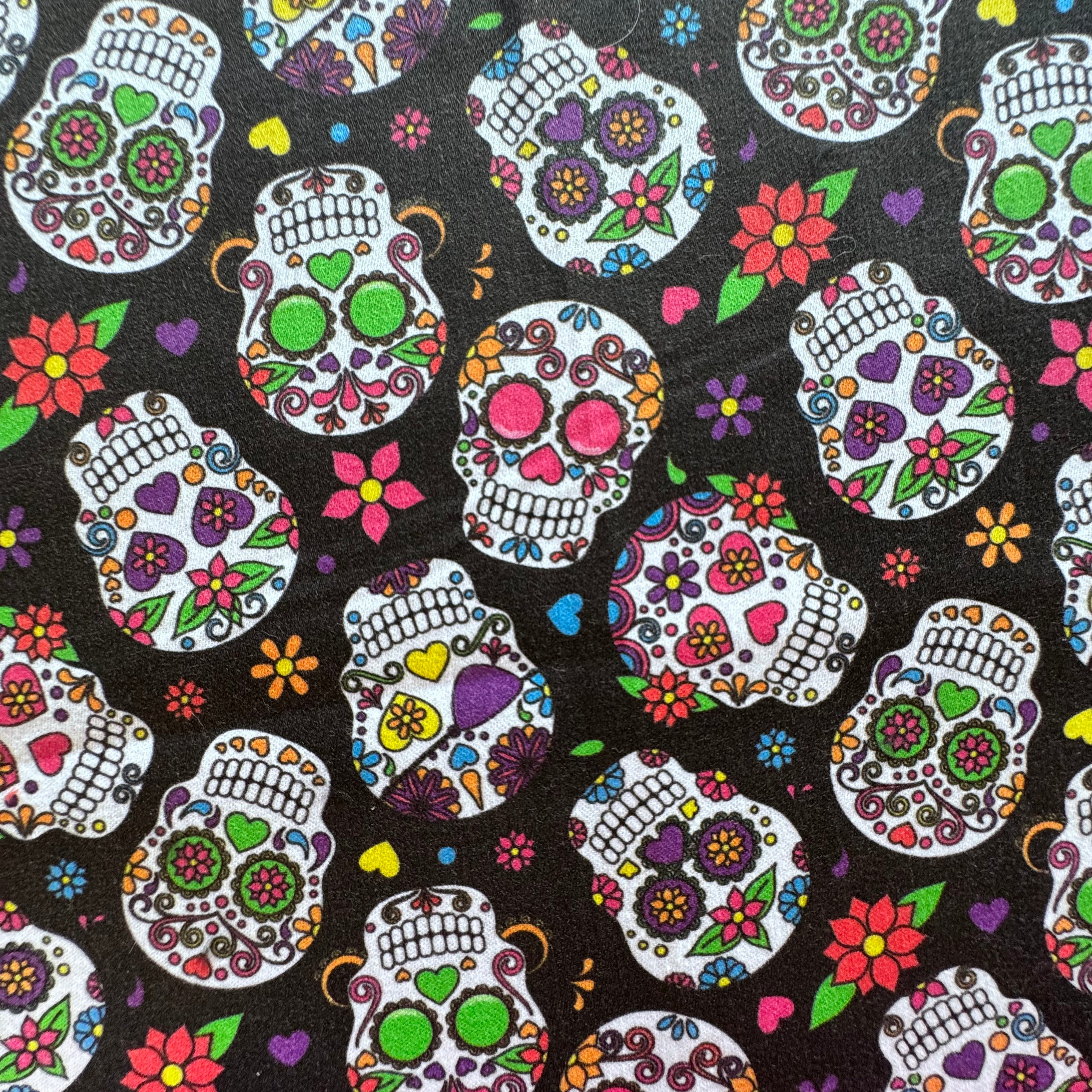 Kit Bouillotte coeur rouge/multicolore tëte de mort