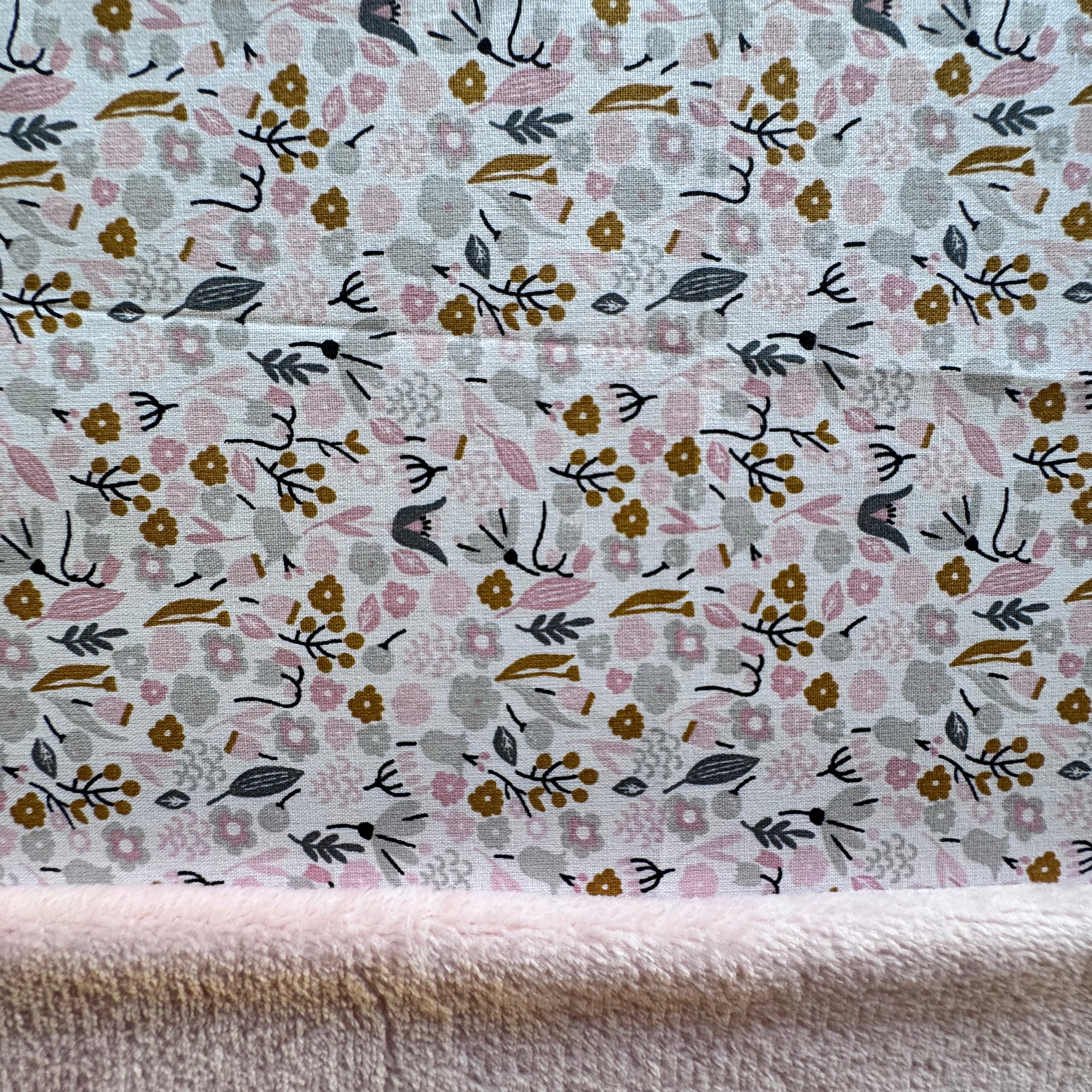 Kit Bouillotte coeur rose/fleur