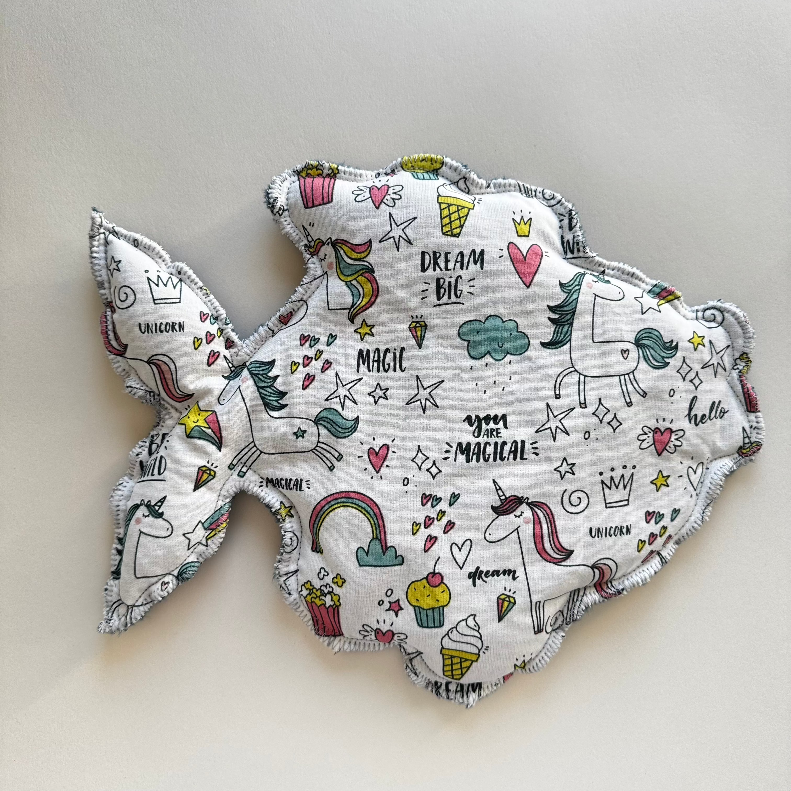 DERNIÈRE CHANCE - Bouillotte Poisson "licorne"