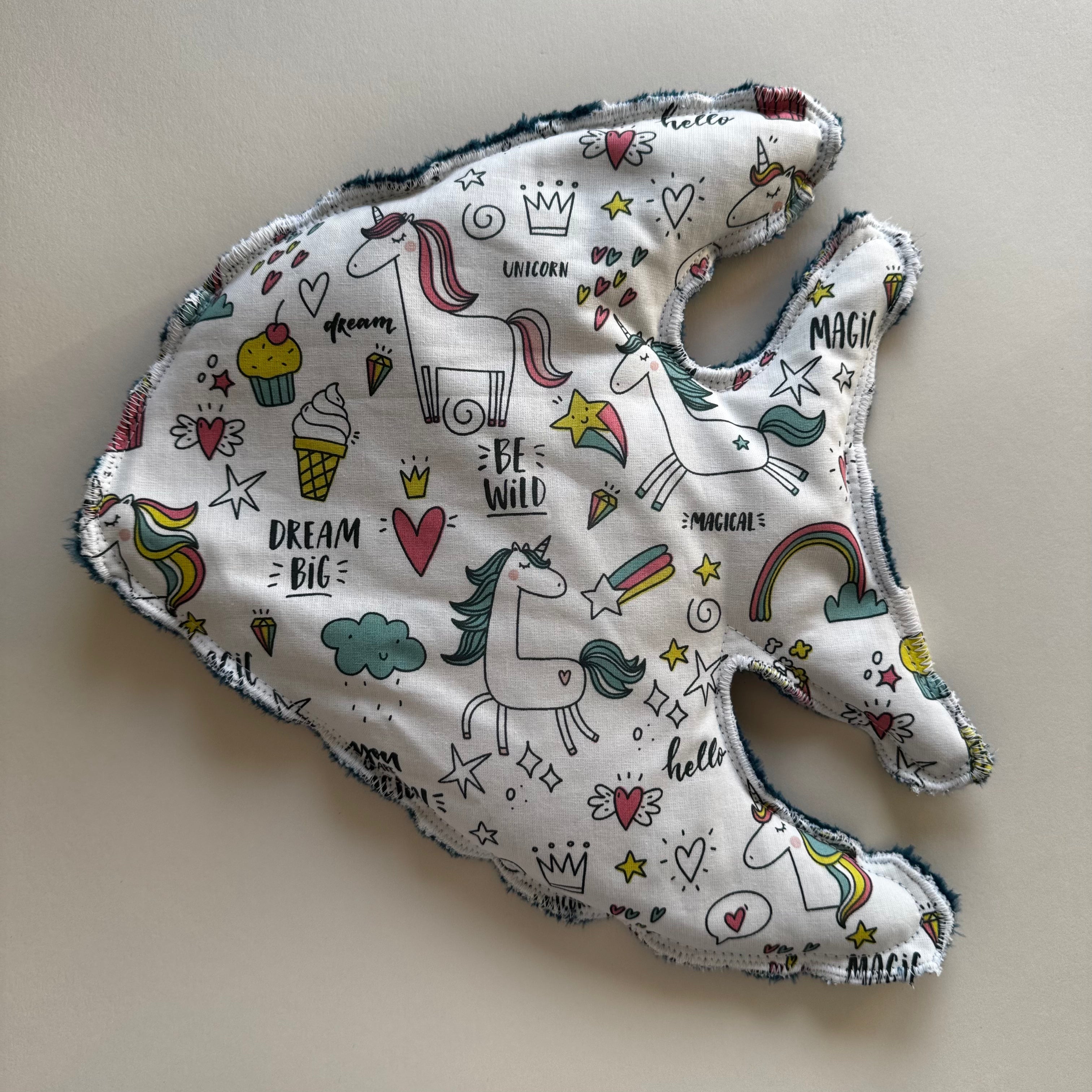 DERNIÈRE CHANCE - Bouillotte Poisson "licorne"