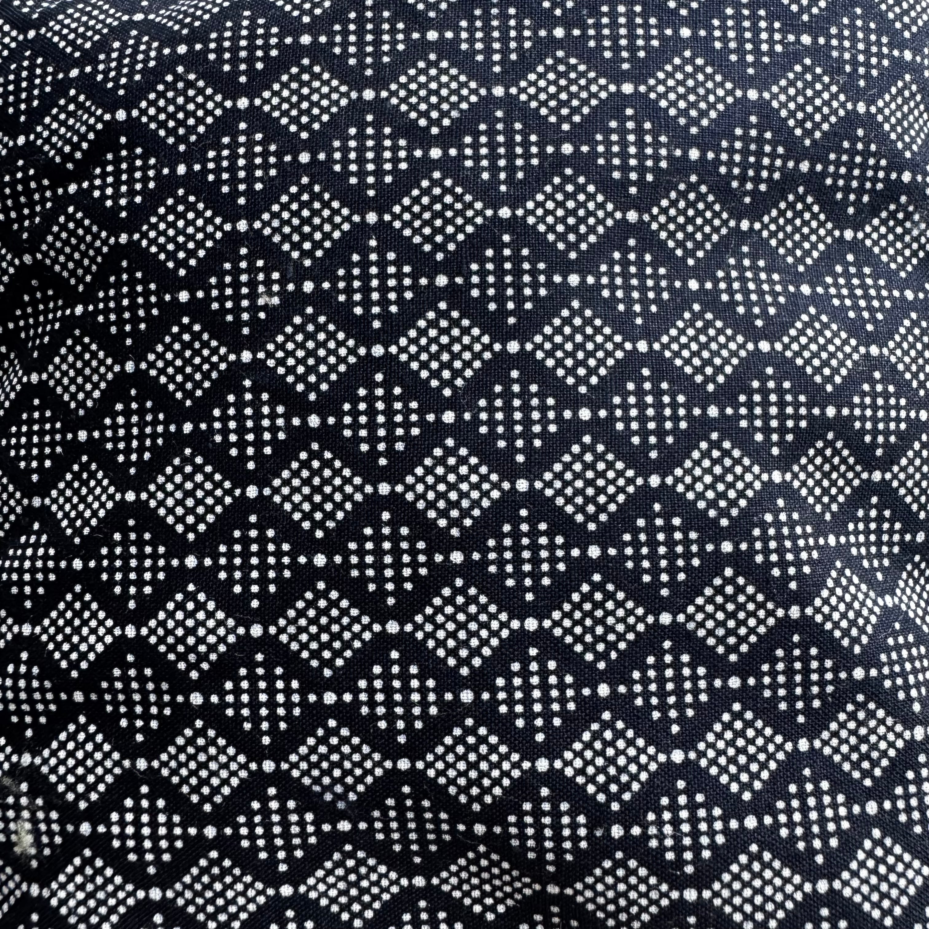 Bouillotte tour de cou rectangle graphique marine