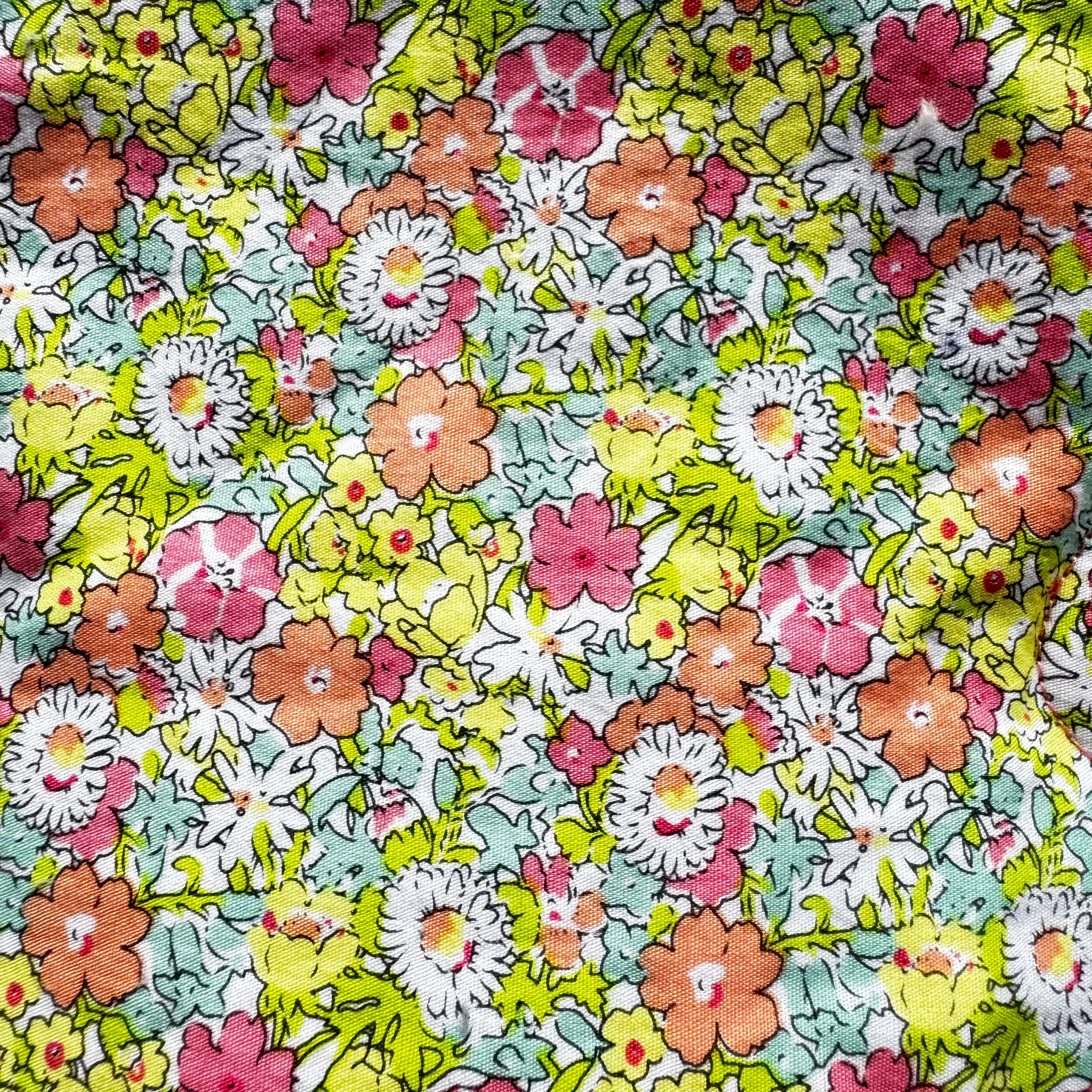 Bouillotte Ourson Fleur jaune/rose