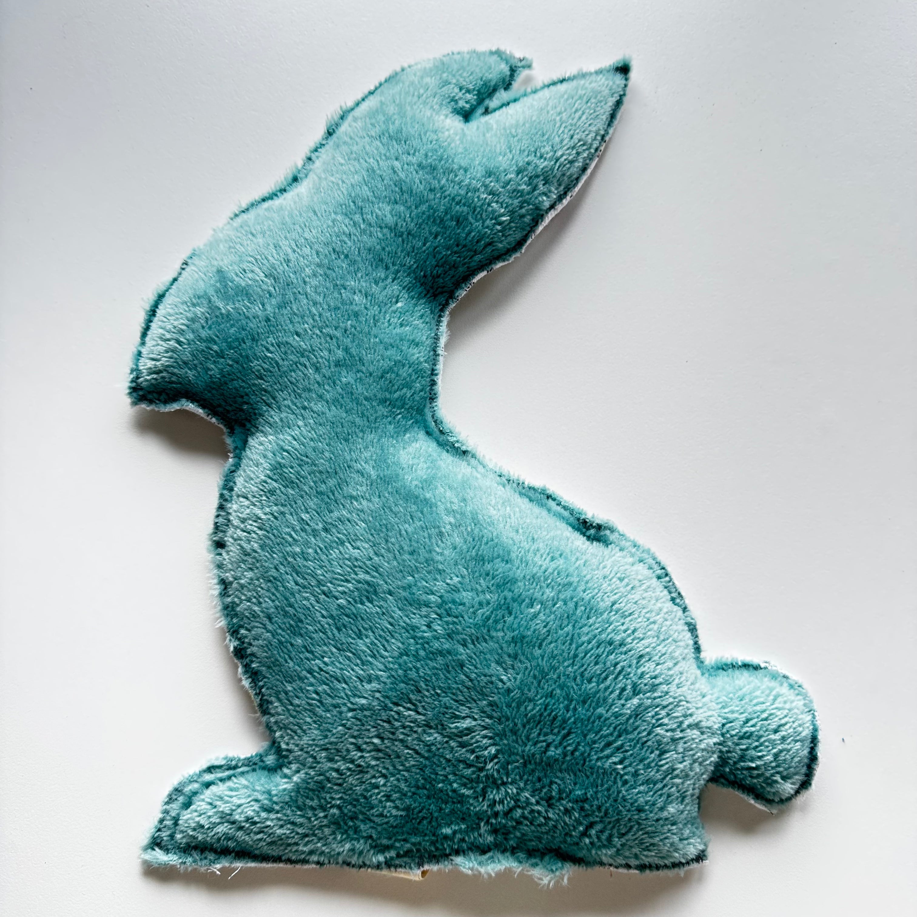 Bouillotte Lapin licorne blanc/bleu lagon