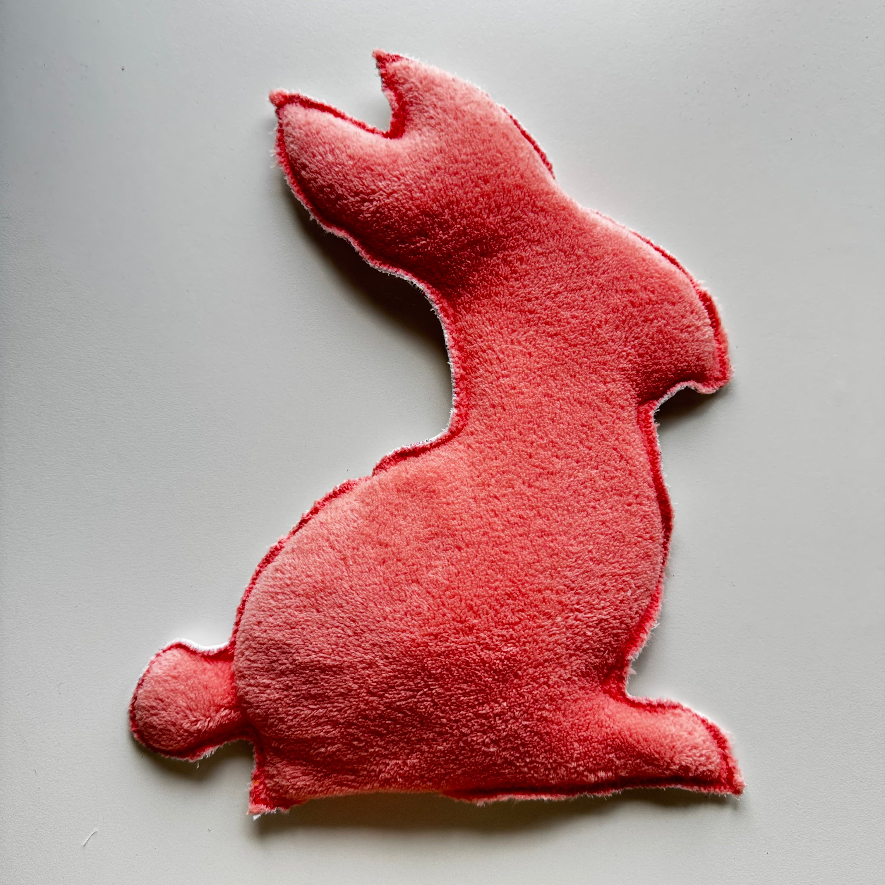 Bouillotte Lapin licorne blanc/saumon