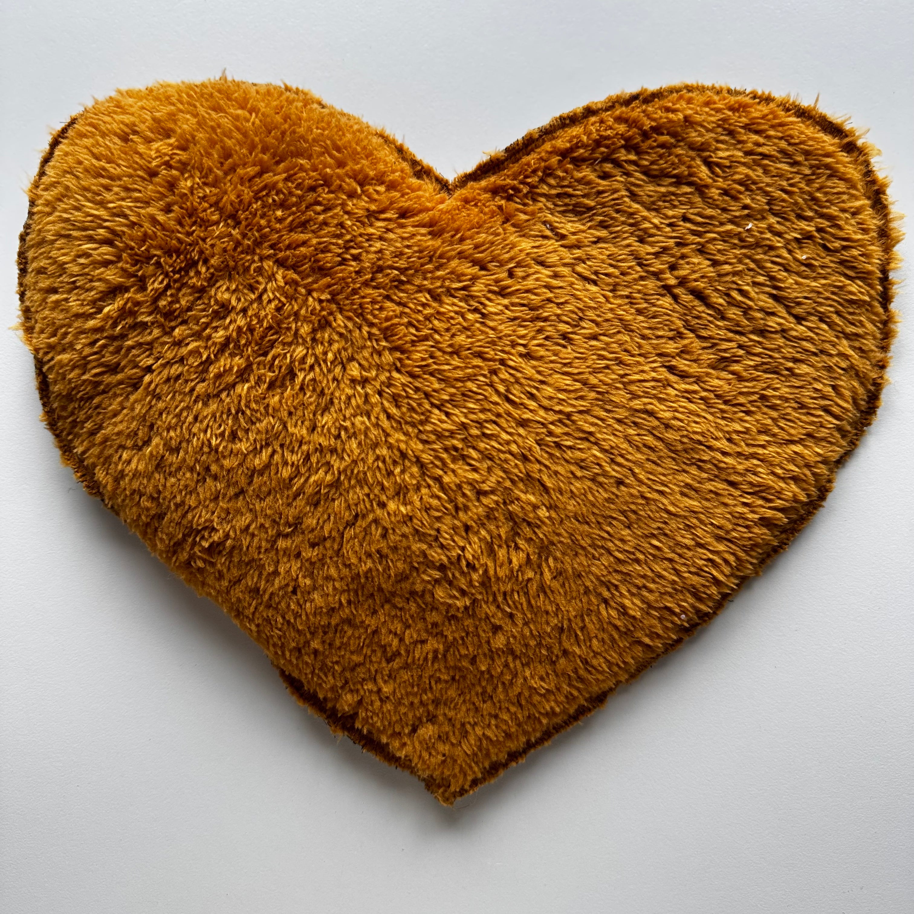 Bouillotte Coeur style indien violine/moutarde