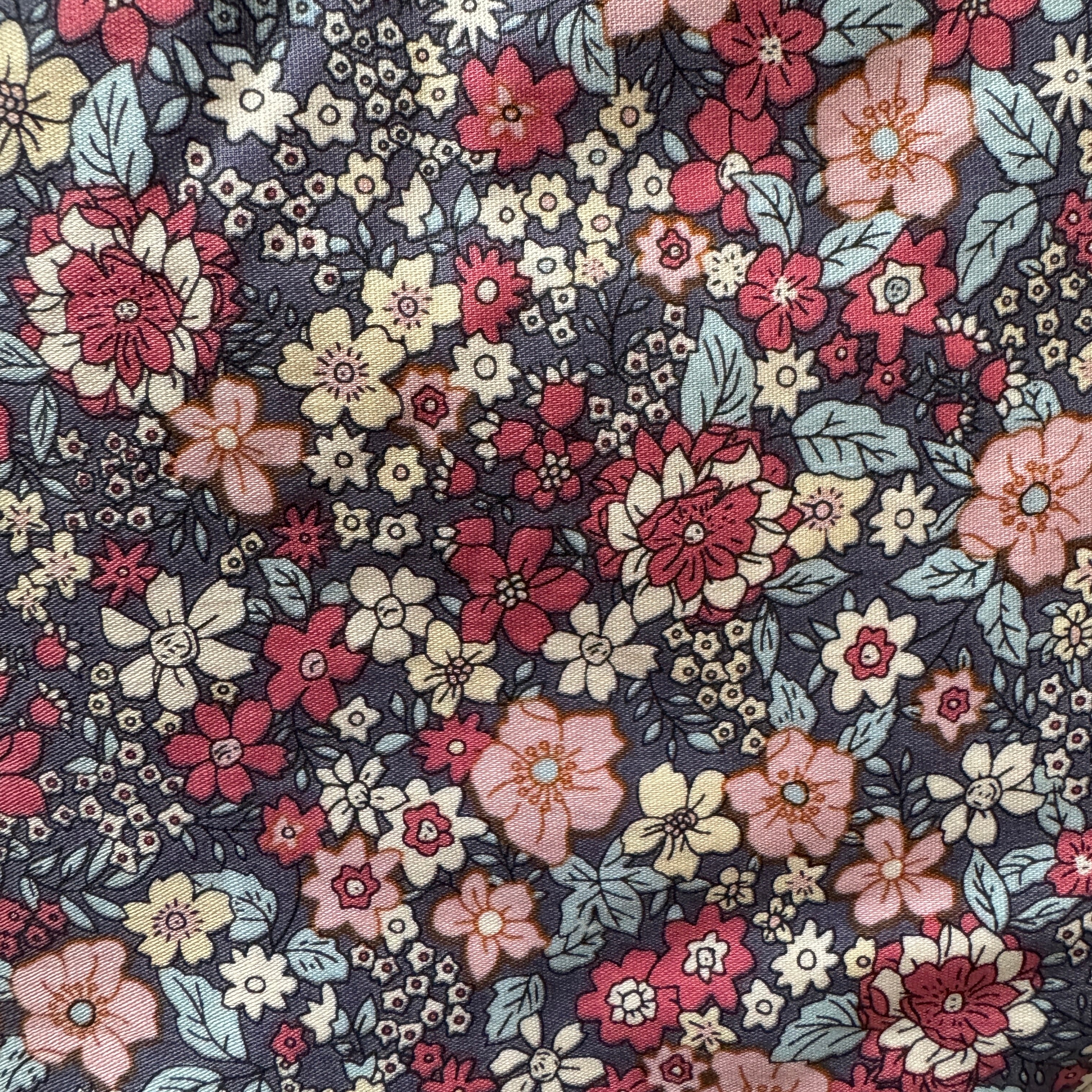 Bouillotte Coeur fleurs esprit  liberty