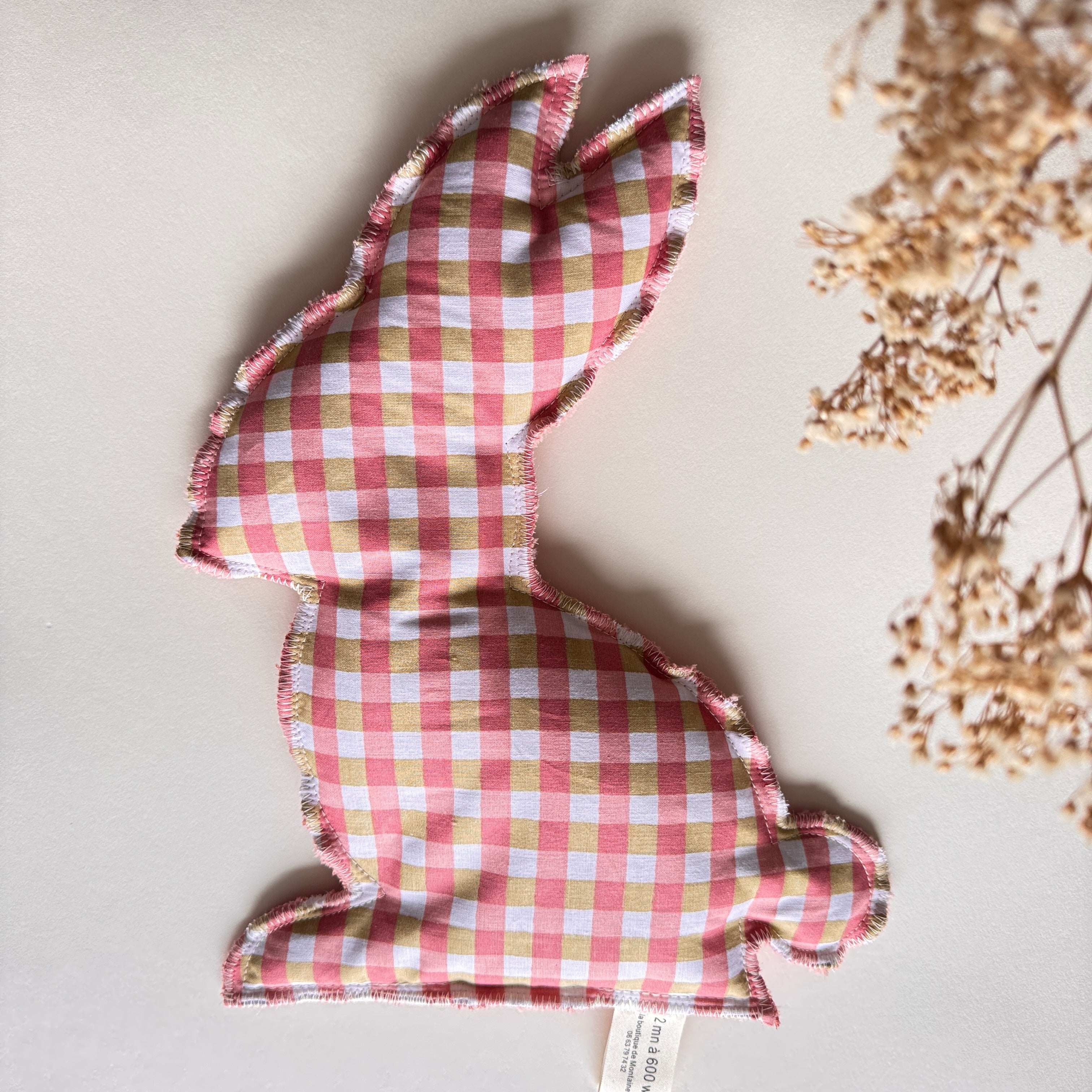 Bouillotte Lapin vichy