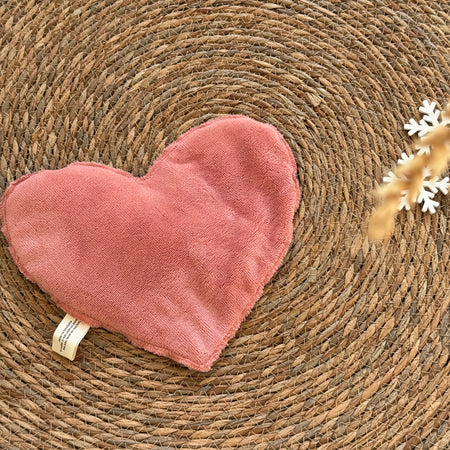 Bouillotte Coeur fleurs esprit  liberty