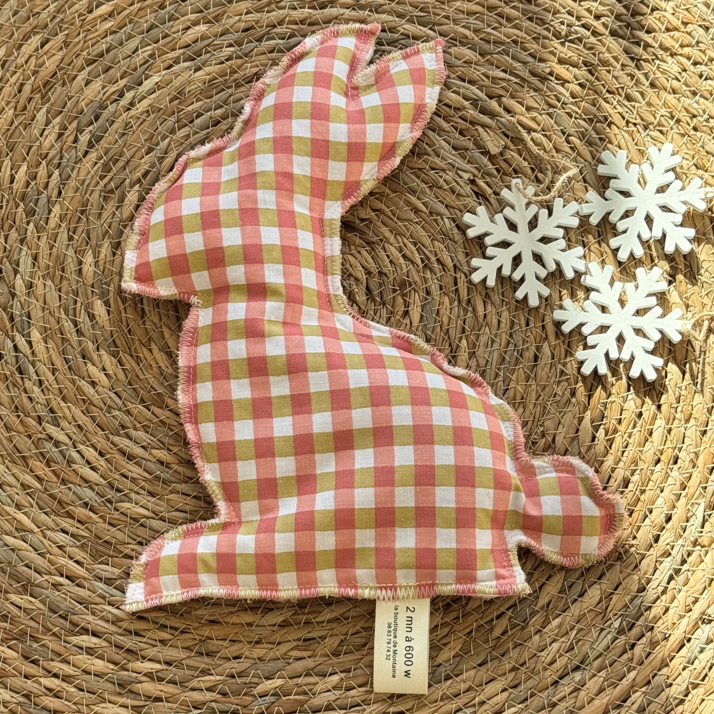 Bouillotte Lapin vichy