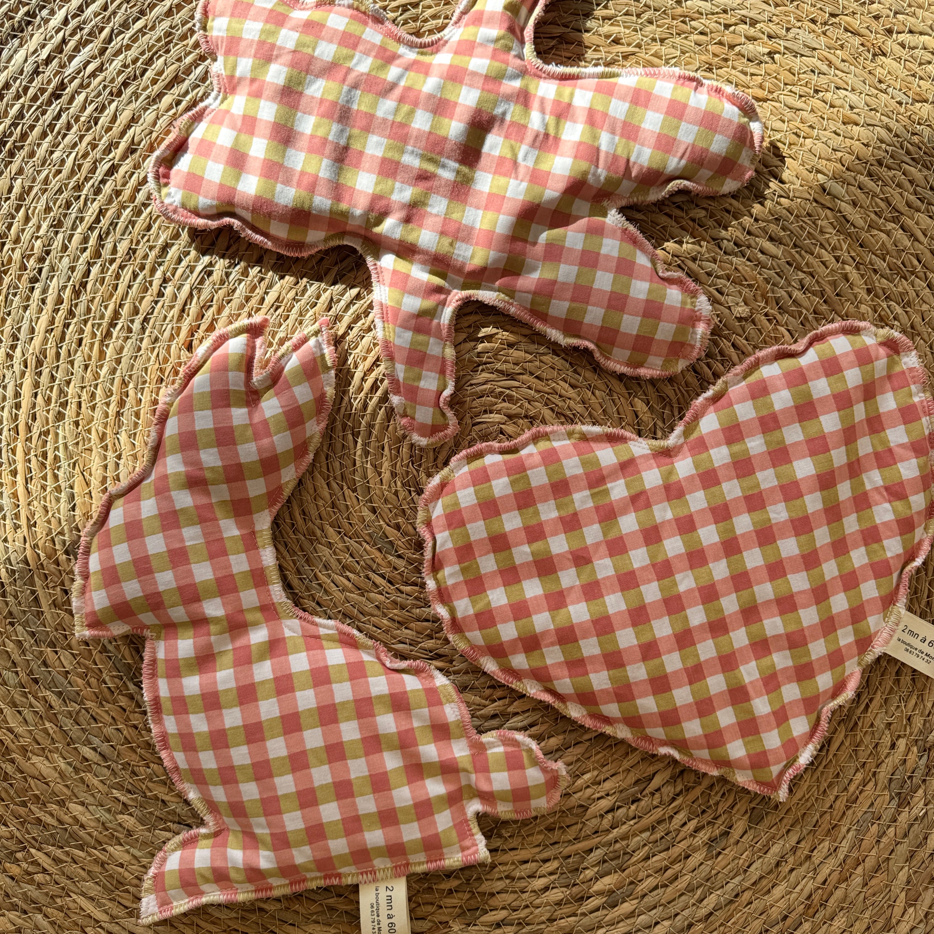 Bouillotte Coeur vichy