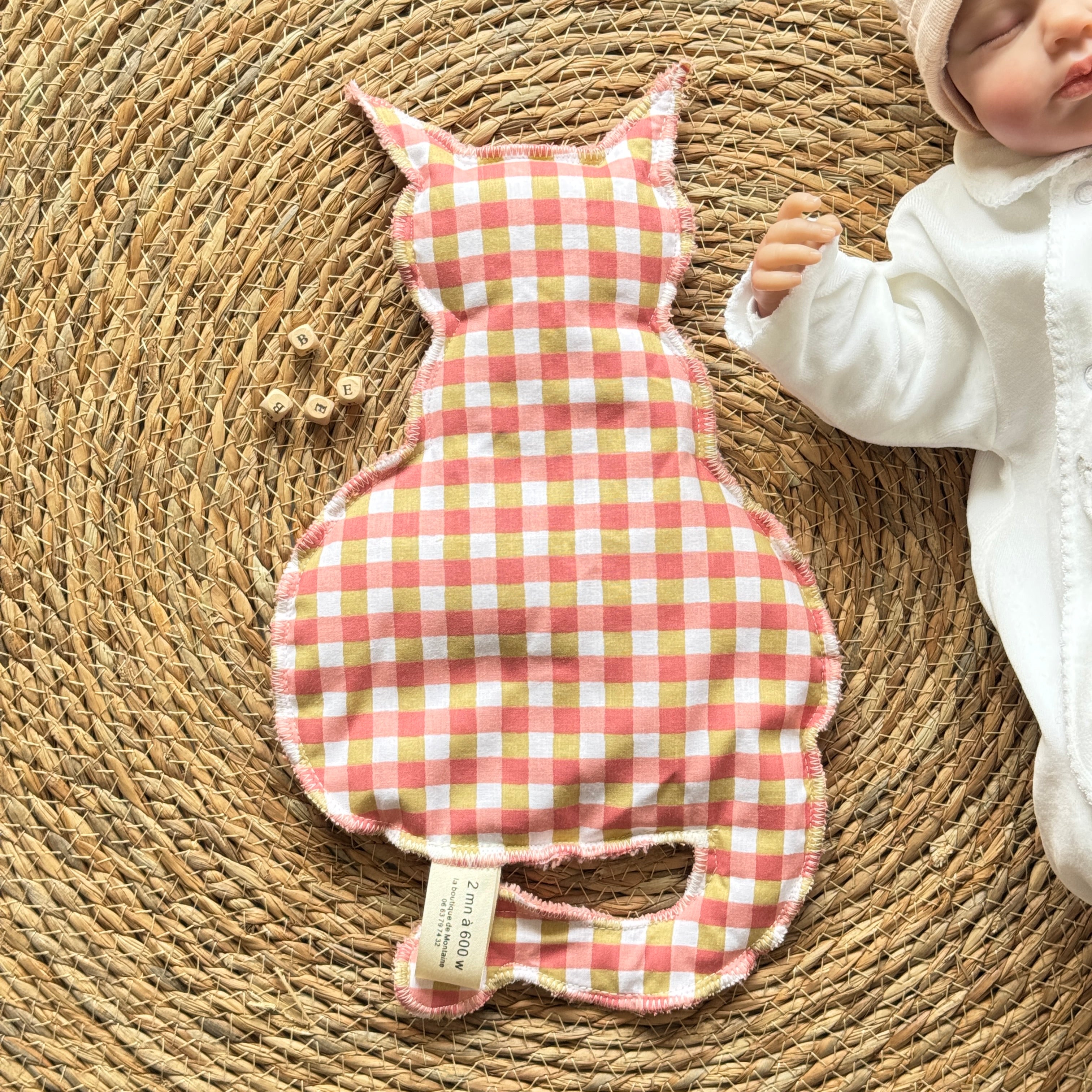 Bouillotte Chat vichy