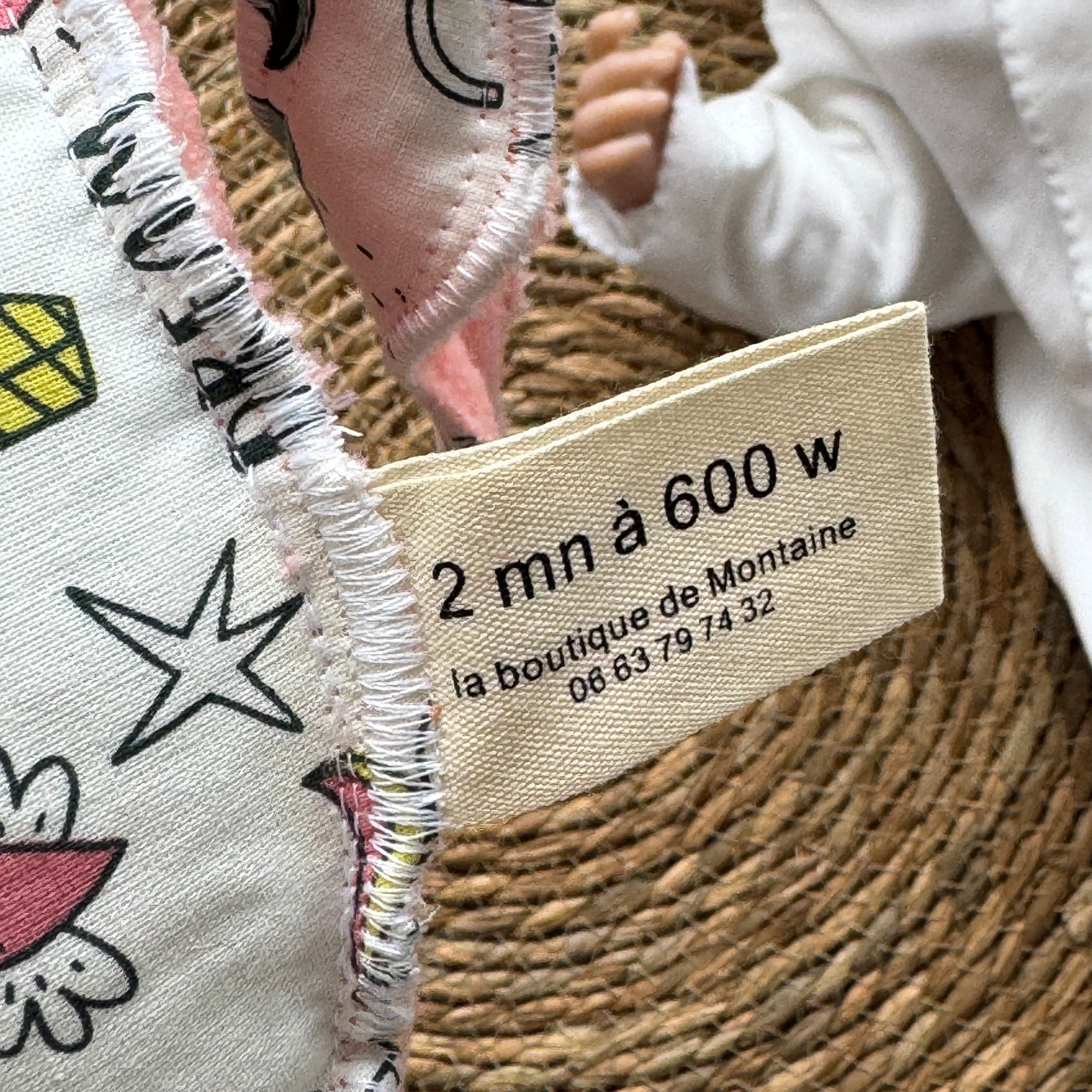 Bouillotte Chat licorne saumon/blanc