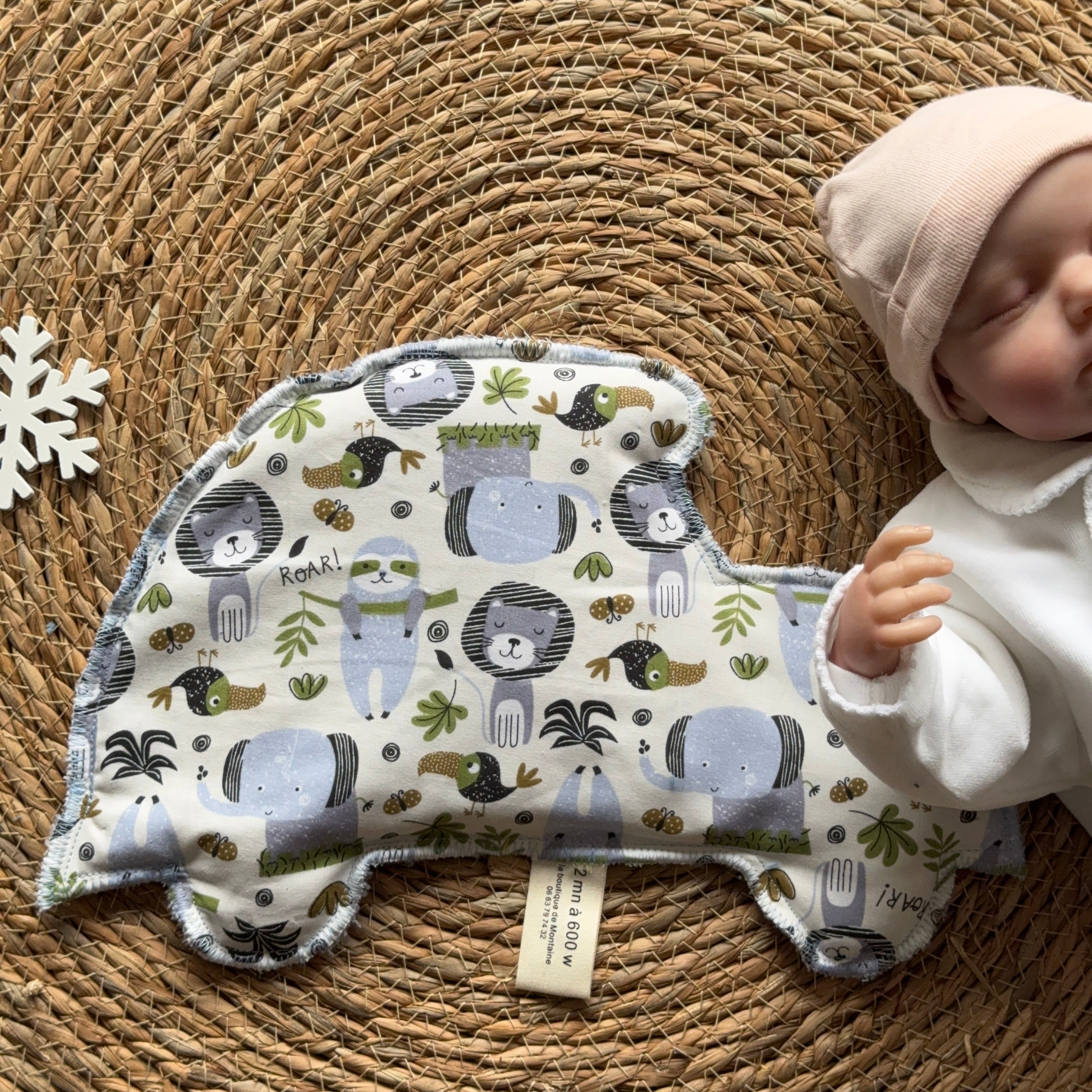 Bouillotte Voiture savane bleu ciel