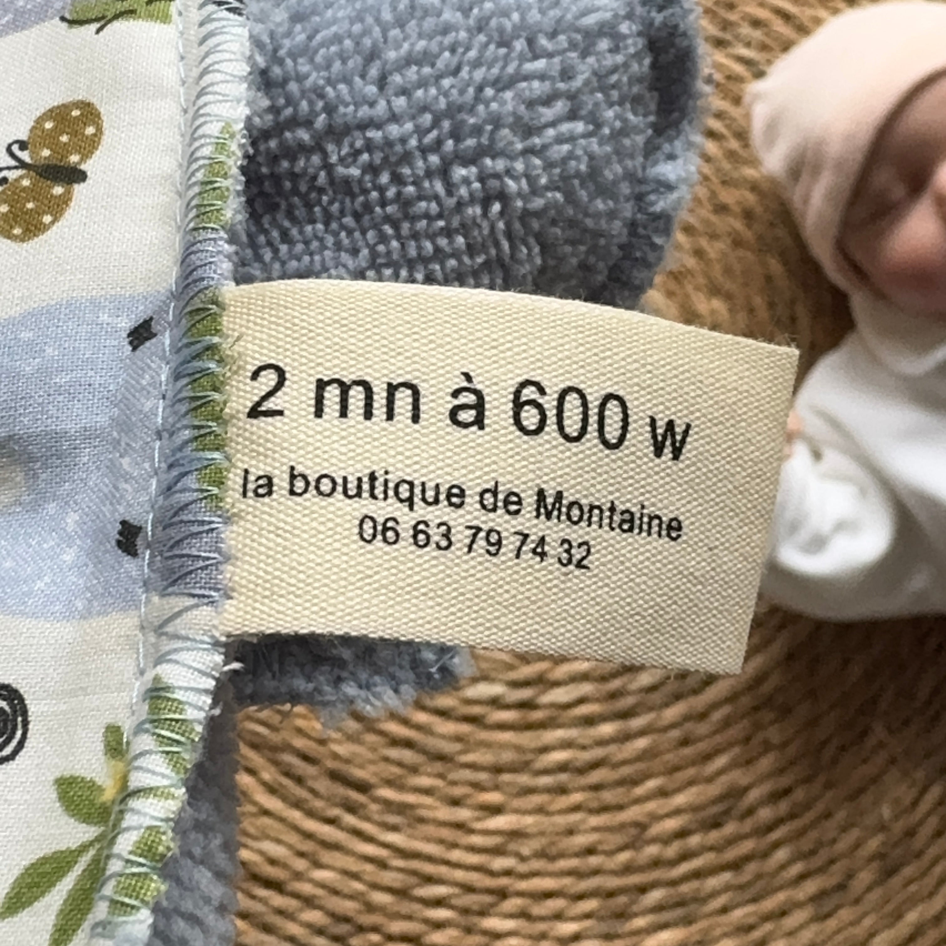 Bouillotte Voiture savane bleu ciel