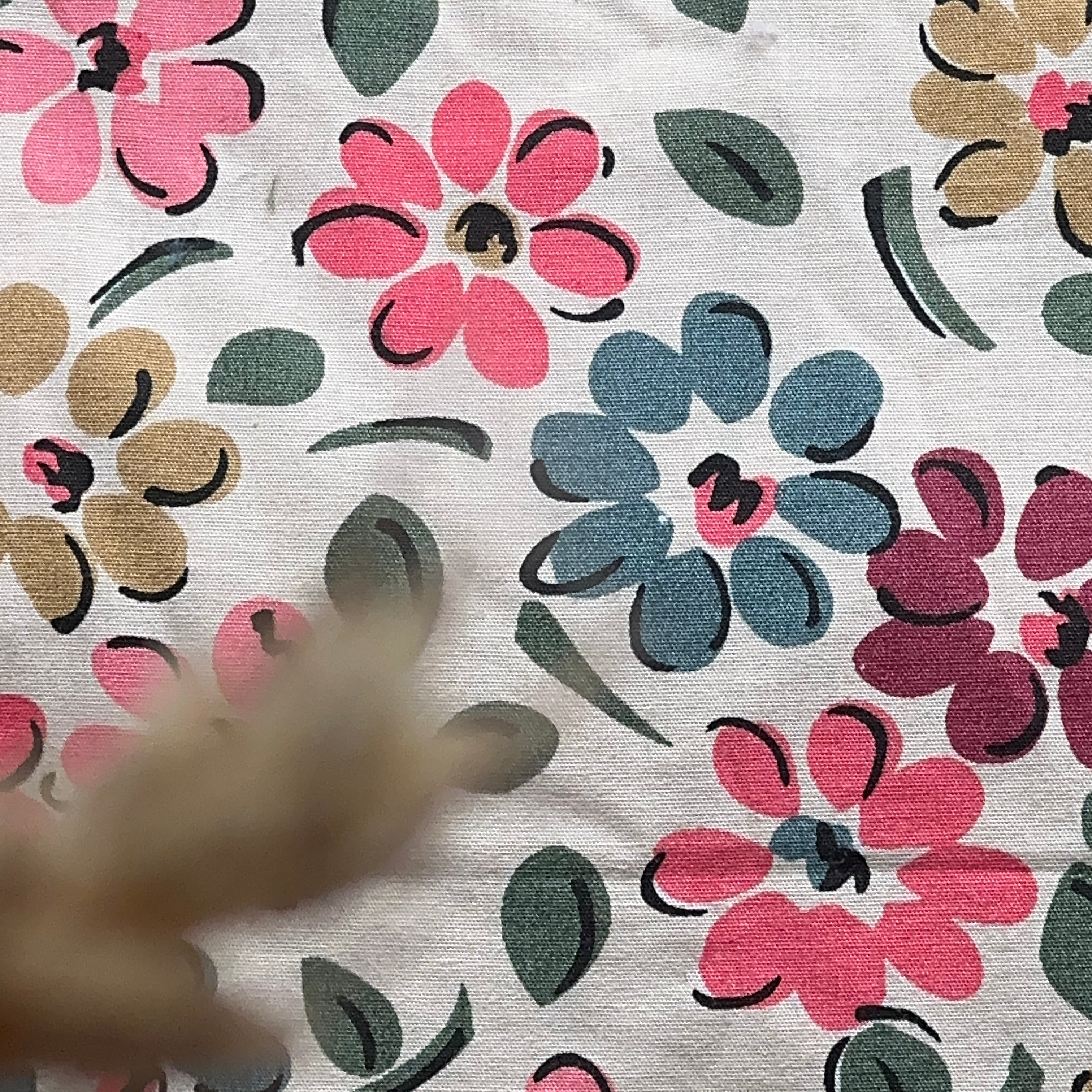 Bouillotte Coeur vichy safran/jaune/beige