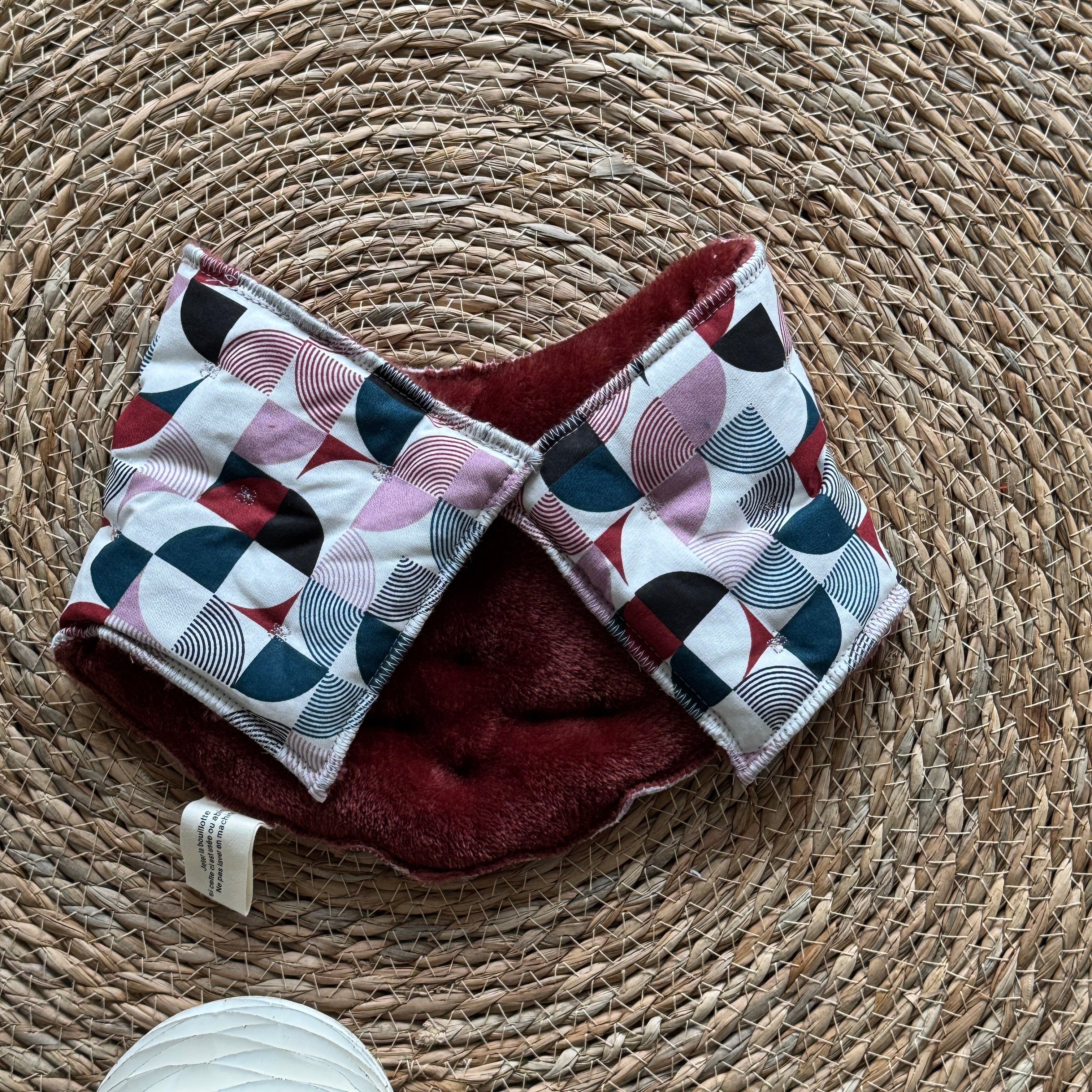 Bouillotte Tour de cou ergonomique