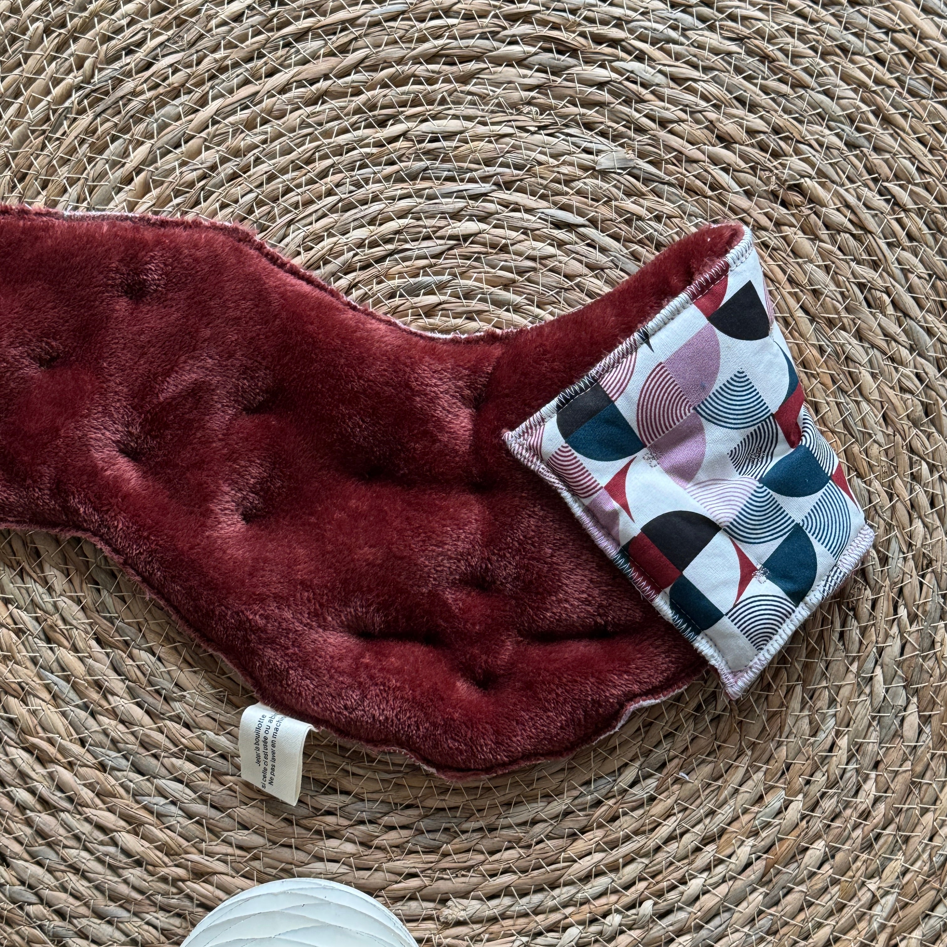 Bouillotte Tour de cou ergonomique