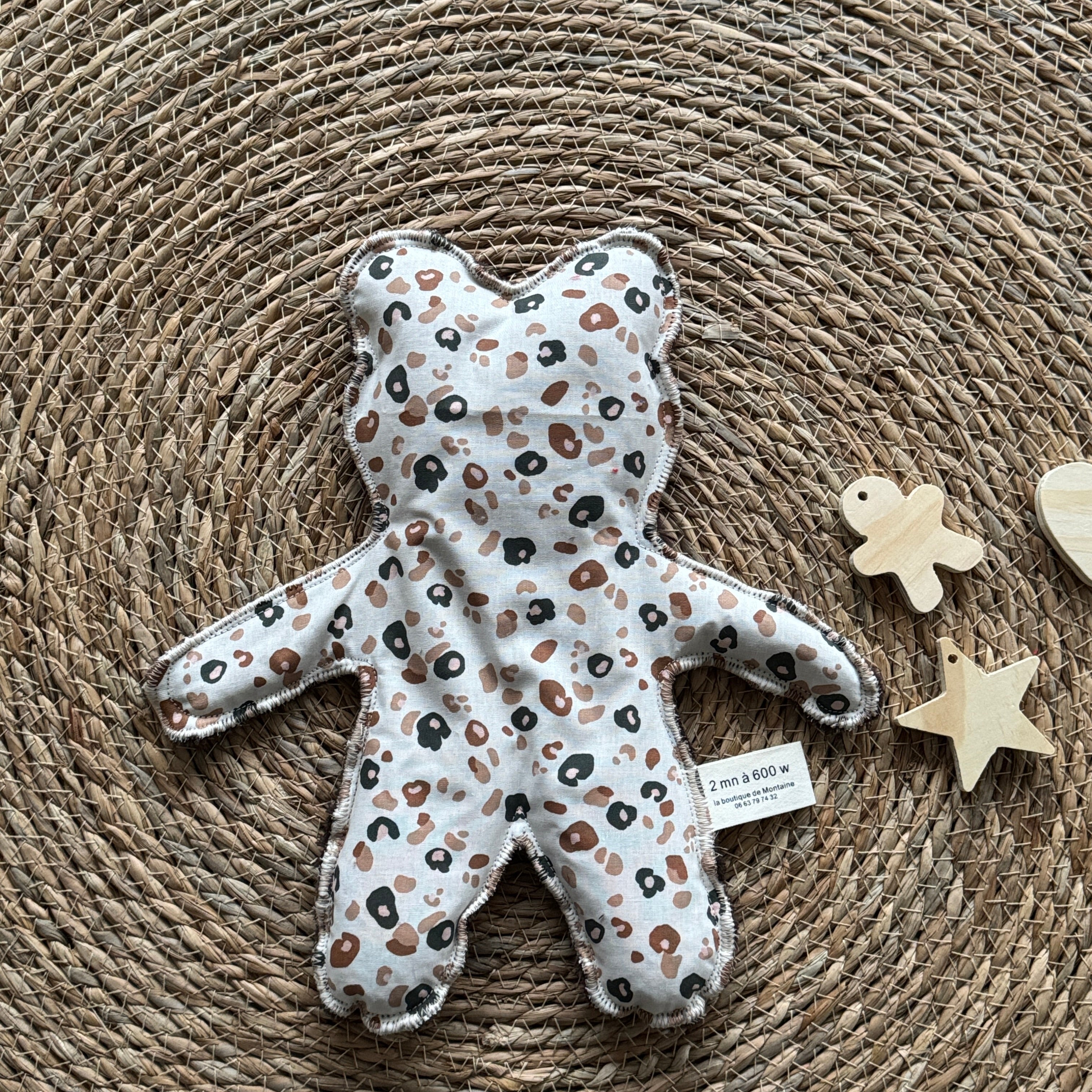 Bouillotte Ourson graou/marron