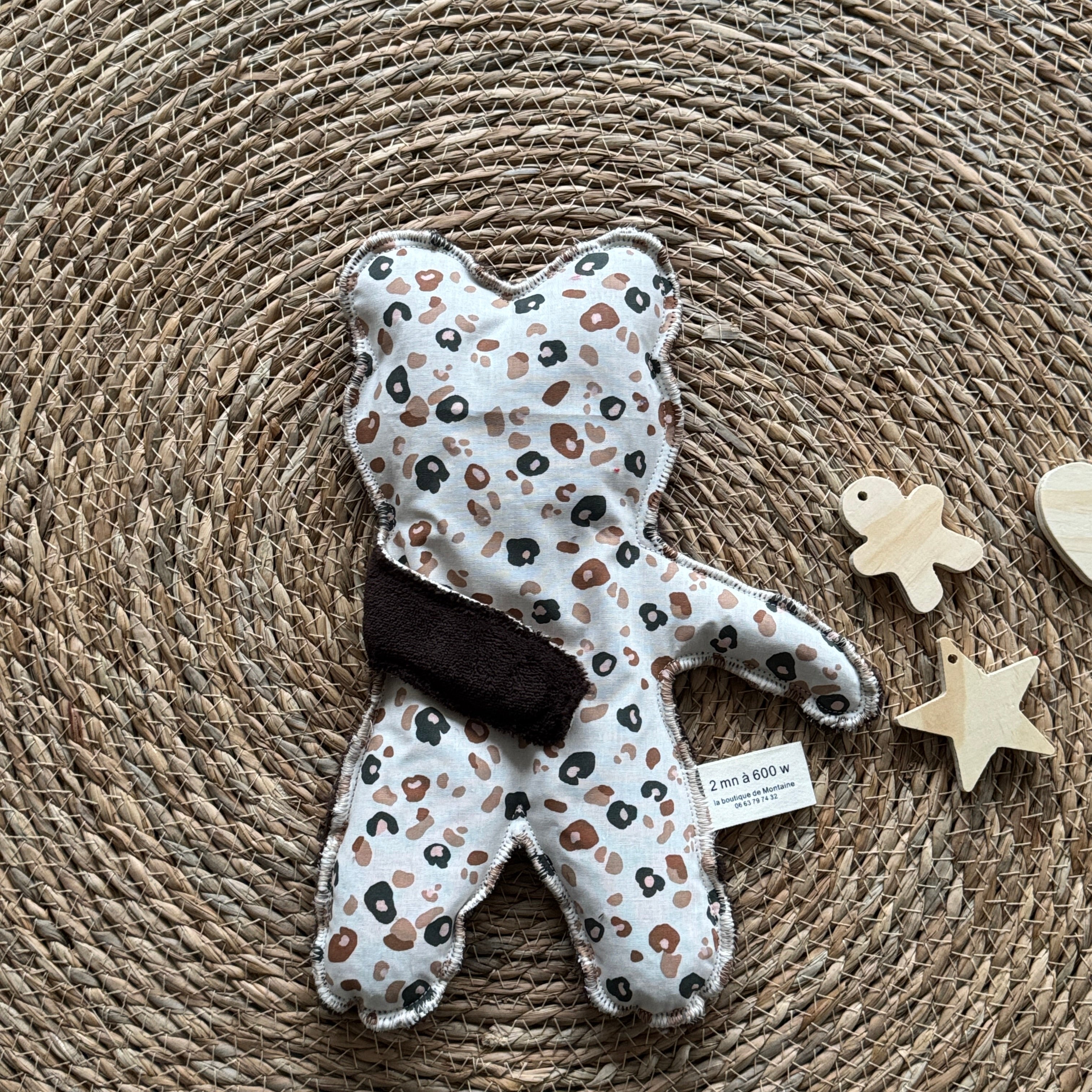 Bouillotte Ourson graou/marron