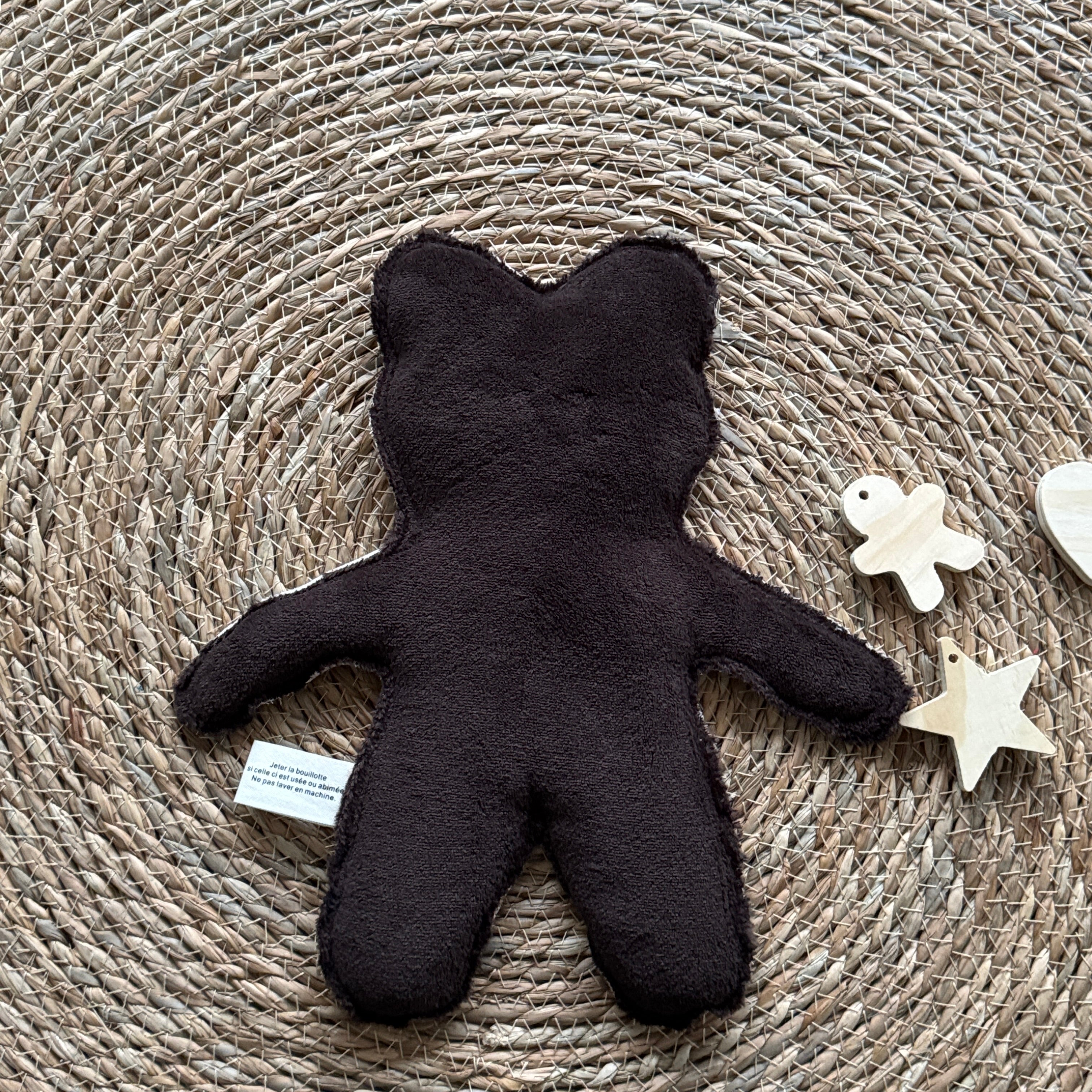 Bouillotte Ourson graou/marron