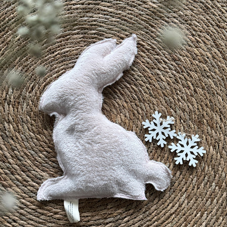 Bouillotte Lapin Licorne rose pâle / vert